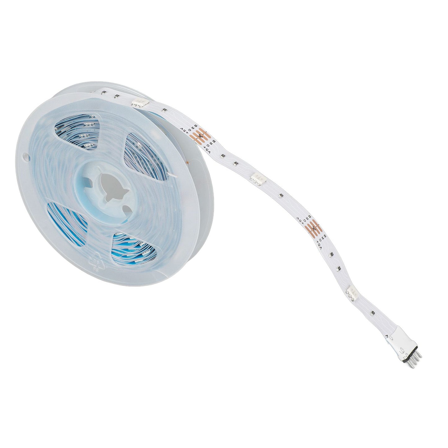 RGB LED Strip Lights Press Button Control 5V LED Lights with 3 Button Functions for Bedroom Kitchen Party V1294-YM0523-3119220030915