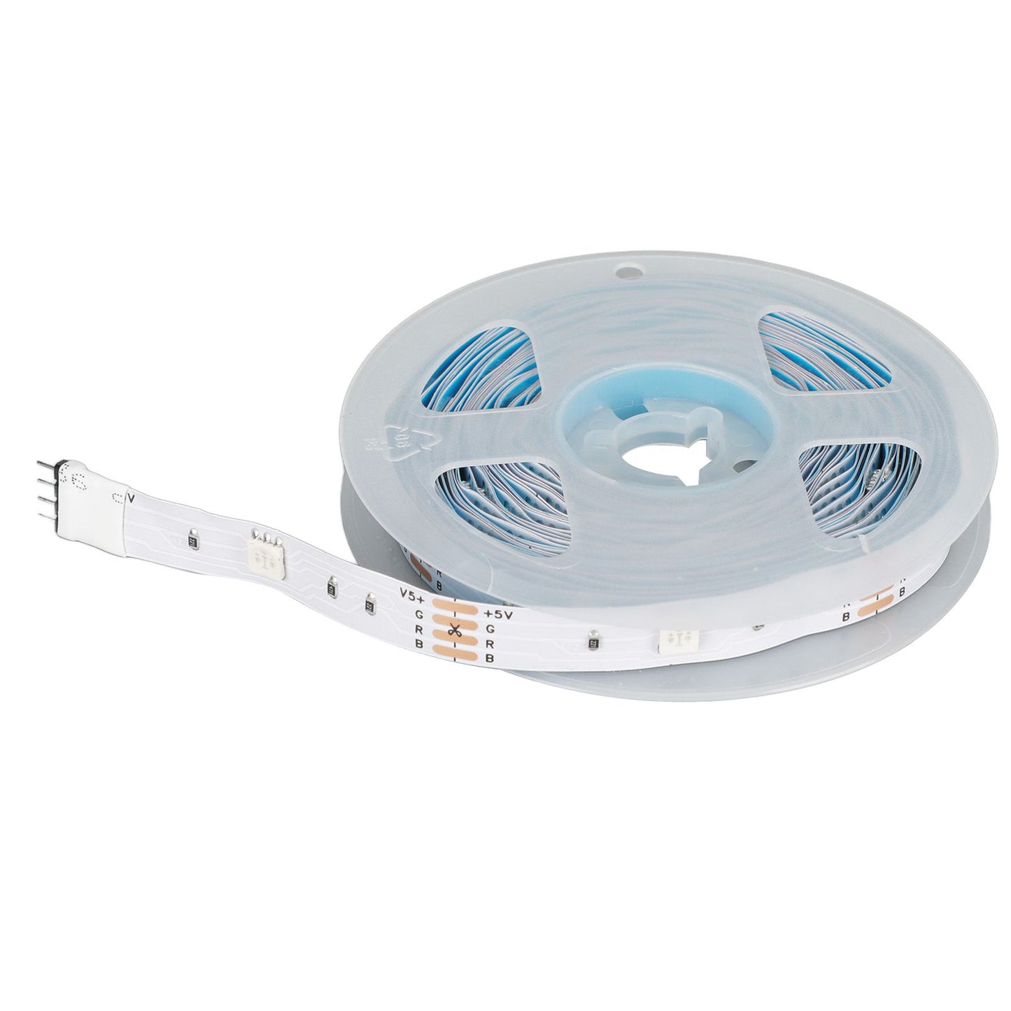 RGB LED Strip Lights Press Button Control 5V LED Lights with 3 Button Functions for Bedroom Kitchen Party V1294-YM0523-3119220030915