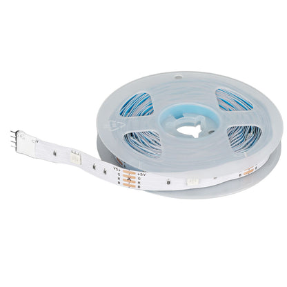 RGB LED Strip Lights Press Button Control 5V LED Lights with 3 Button Functions for Bedroom Kitchen Party V1294-YM0523-3119220030915