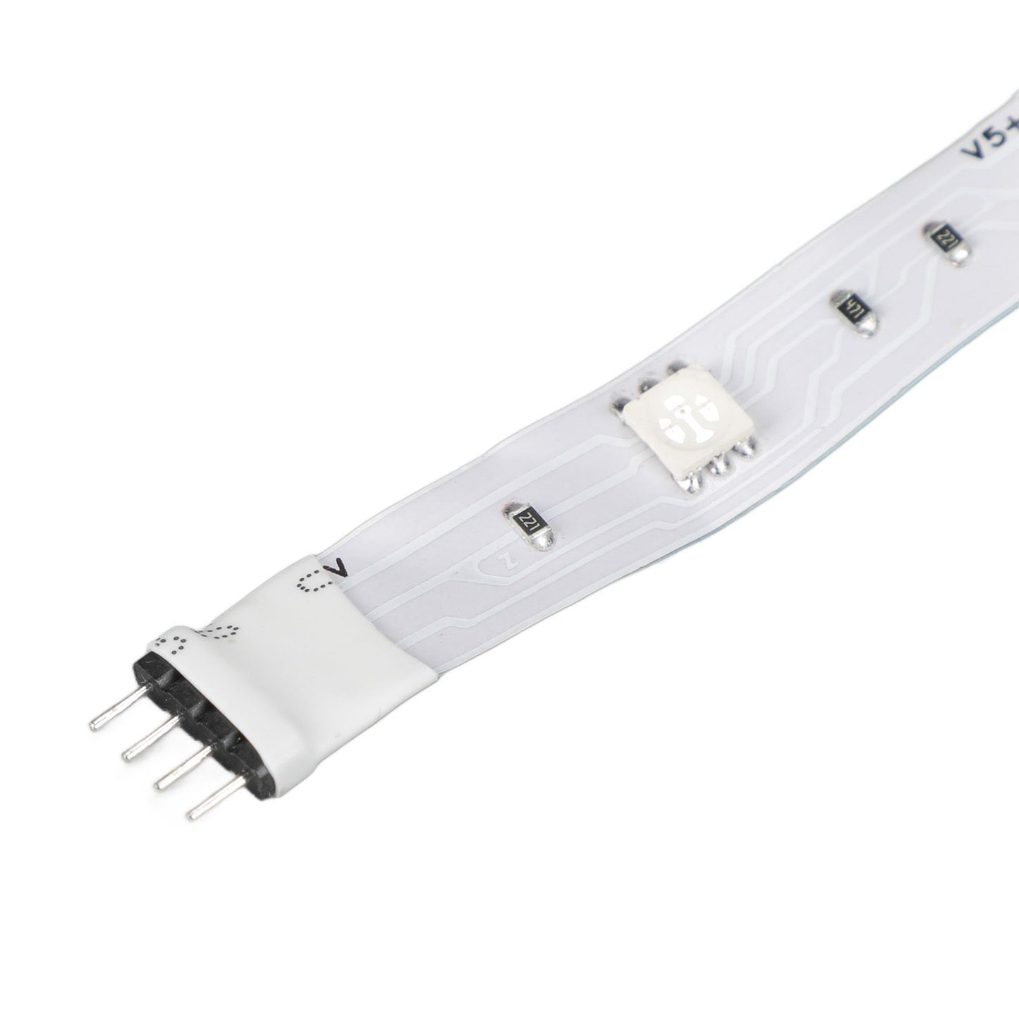 RGB LED Strip Lights Press Button Control 5V LED Lights with 3 Button Functions for Bedroom Kitchen Party V1294-YM0523-3119220030915
