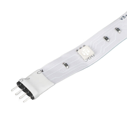 RGB LED Strip Lights Press Button Control 5V LED Lights with 3 Button Functions for Bedroom Kitchen Party V1294-YM0523-3119220030915
