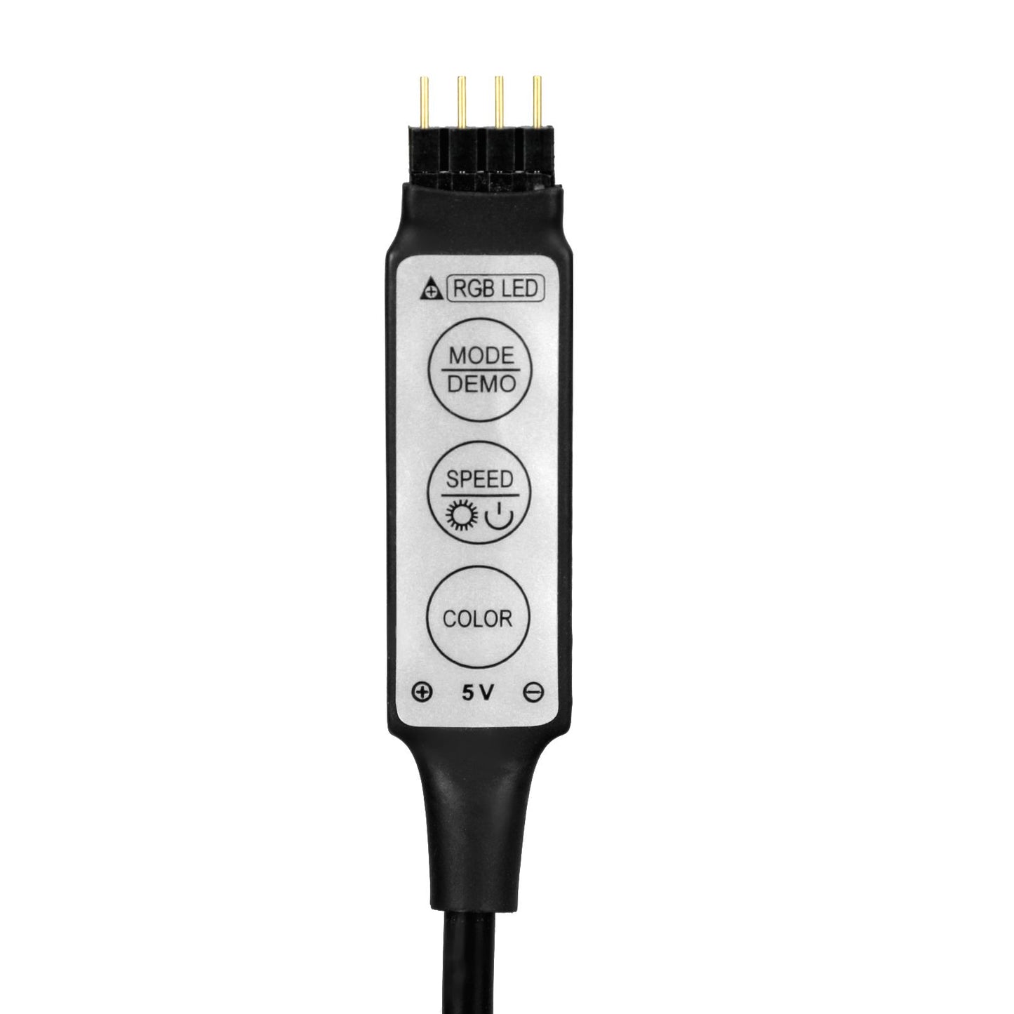 RGB Strip Lights 5V USB LED Strip Lights with 3 Button Functions for Bedroom Club Hotel Hall Corridor4m / V1294-YM0523-3119220031014