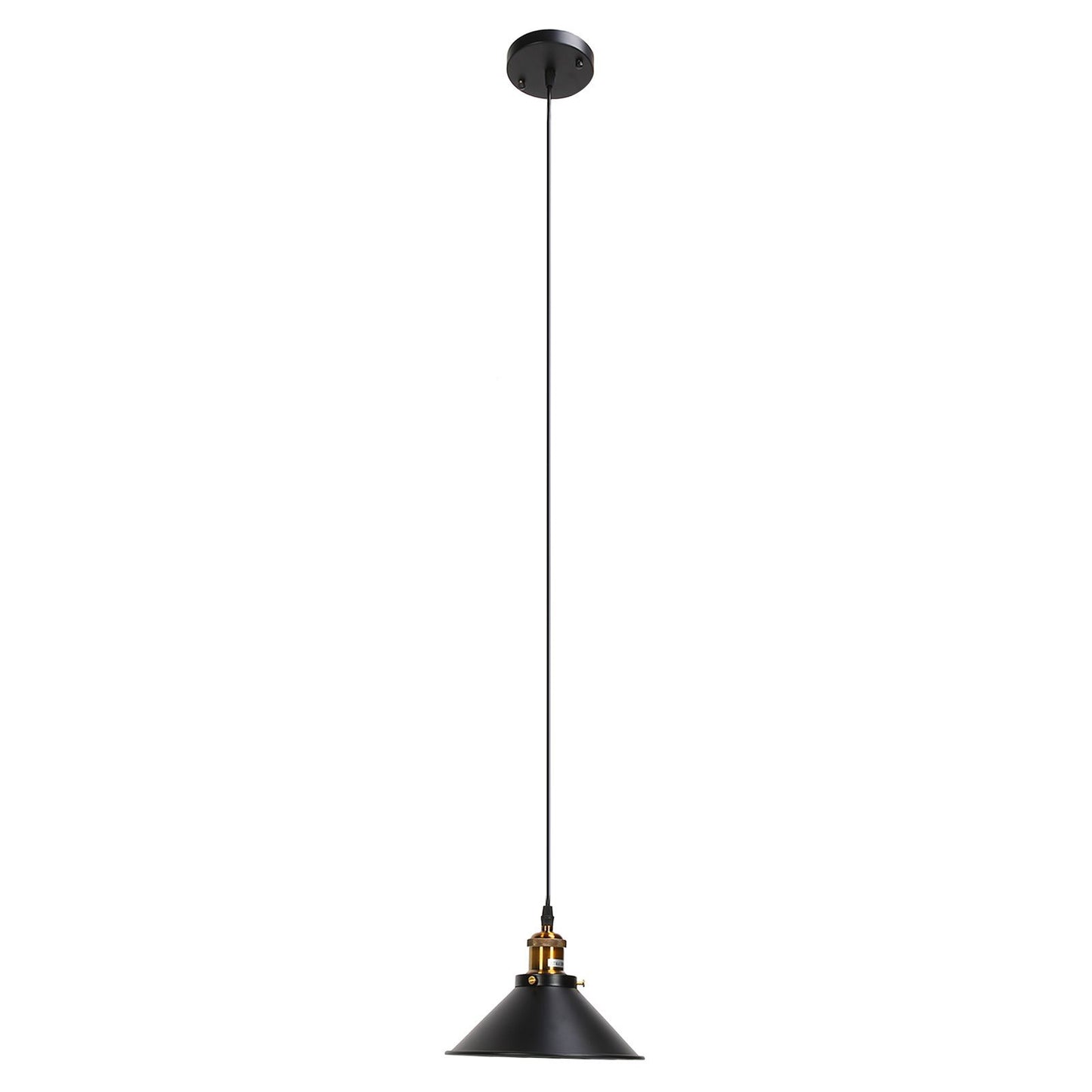 Wrought Iron Ceiling Lamp Simple Retro Industrial Style E27 Black Metal Cage Wrought Iron Hanging Light V1294-YM0523-3119220033011
