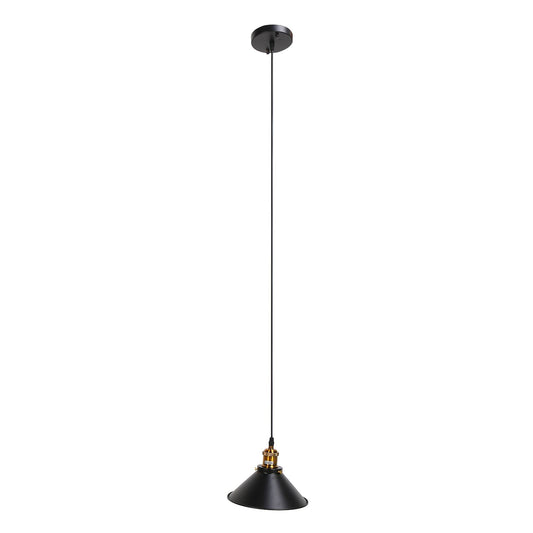 Wrought Iron Ceiling Lamp Simple Retro Industrial Style E27 Black Metal Cage Wrought Iron Hanging Light V1294-YM0523-3119220033011
