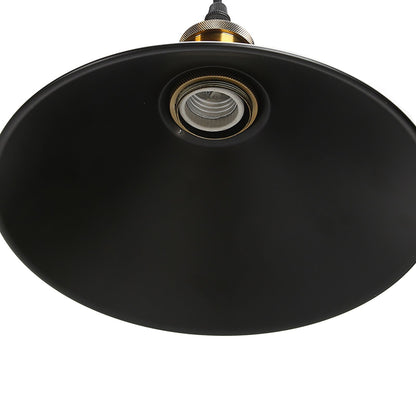 Wrought Iron Ceiling Lamp Simple Retro Industrial Style E27 Black Metal Cage Wrought Iron Hanging Light V1294-YM0523-3119220033011