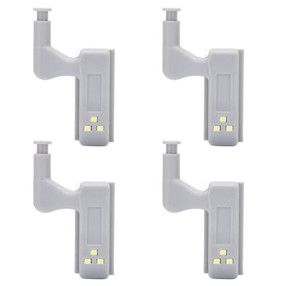 10 Sets Hinge LED Light High Brightness ABS Cabinet Hinge Light with 3 LED Lamp Beads Hinge Lights for V1294-YM0523-3119220035811