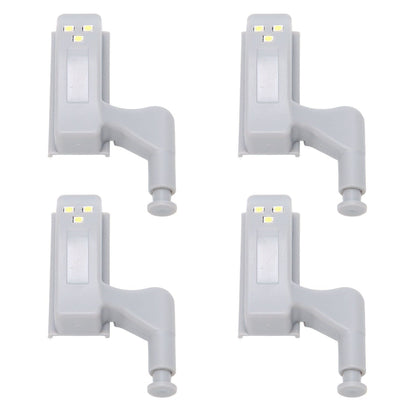 10 Sets Hinge LED Light High Brightness ABS Cabinet Hinge Light with 3 LED Lamp Beads Hinge Lights for V1294-YM0523-3119220035811