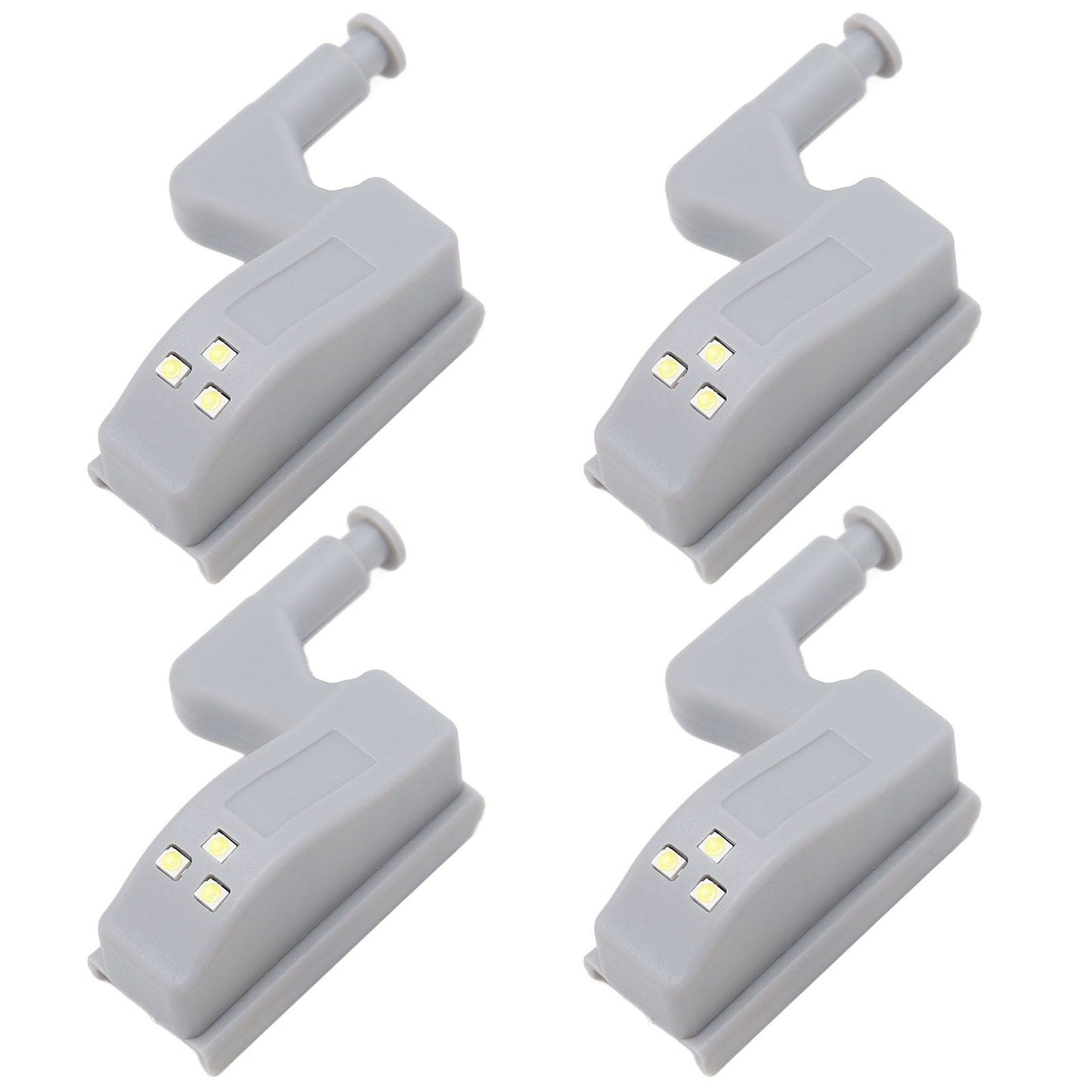 10 Sets Hinge LED Light High Brightness ABS Cabinet Hinge Light with 3 LED Lamp Beads Hinge Lights for V1294-YM0523-3119220035811