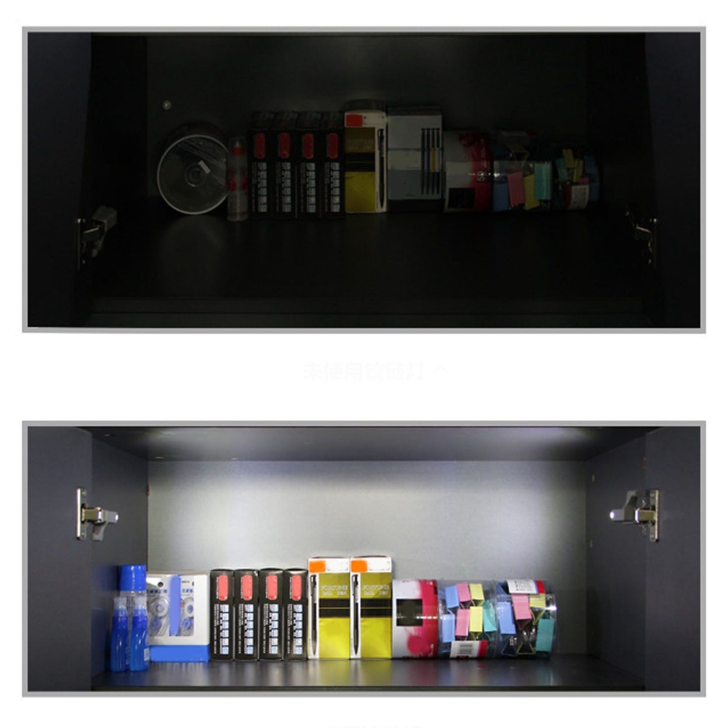 10 Sets Hinge LED Light High Brightness ABS Cabinet Hinge Light with 3 LED Lamp Beads Hinge Lights for V1294-YM0523-3119220035811