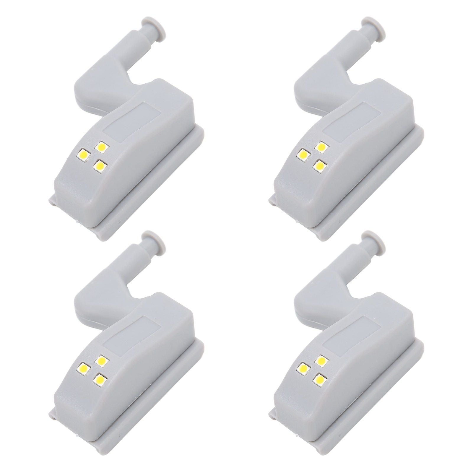 10 Sets Hinge LED Light High Brightness ABS Cabinet Hinge Light with 3 LED Lamp Beads Hinge Lights for V1294-YM0523-3119220035812