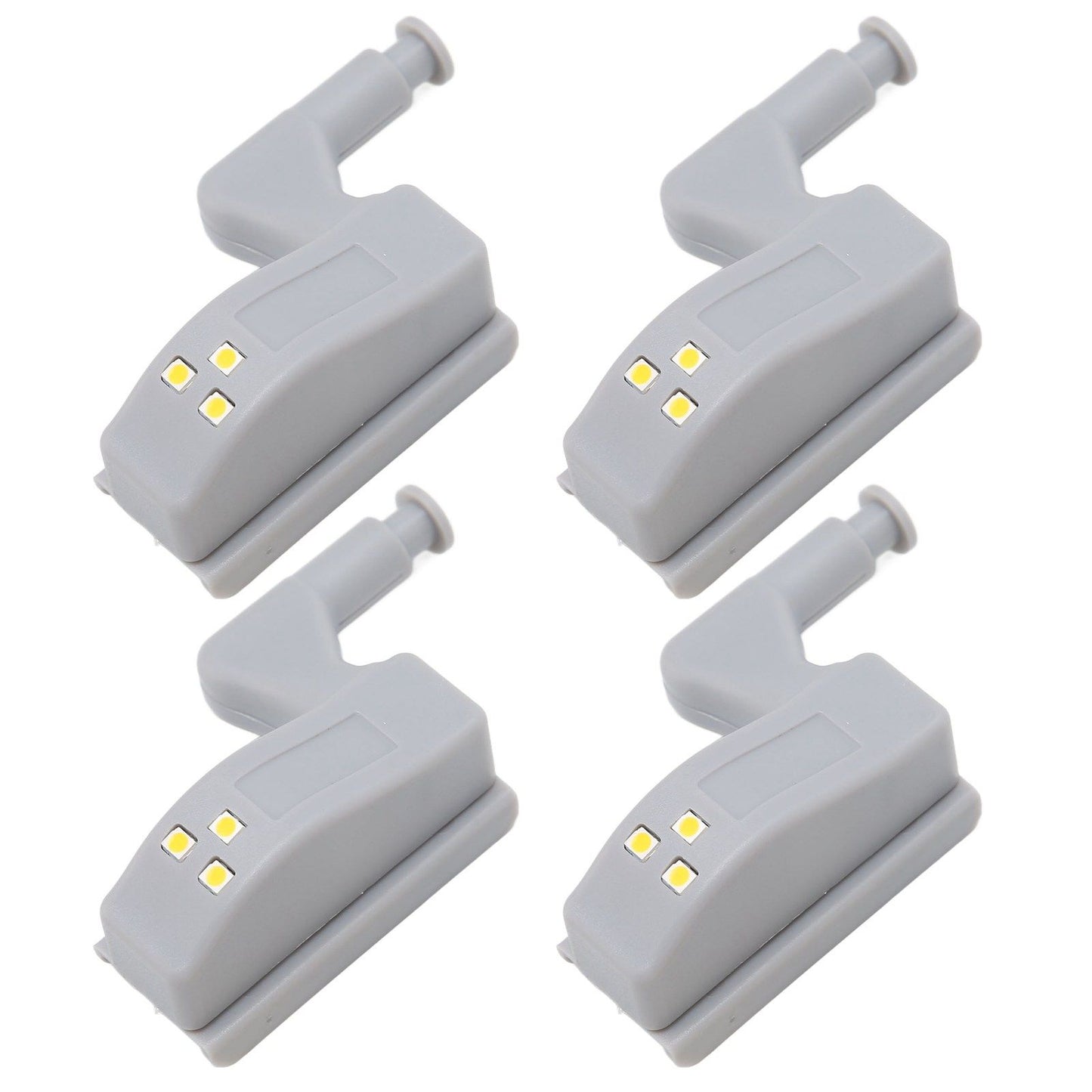 10 Sets Hinge LED Light High Brightness ABS Cabinet Hinge Light with 3 LED Lamp Beads Hinge Lights for V1294-YM0523-3119220035812