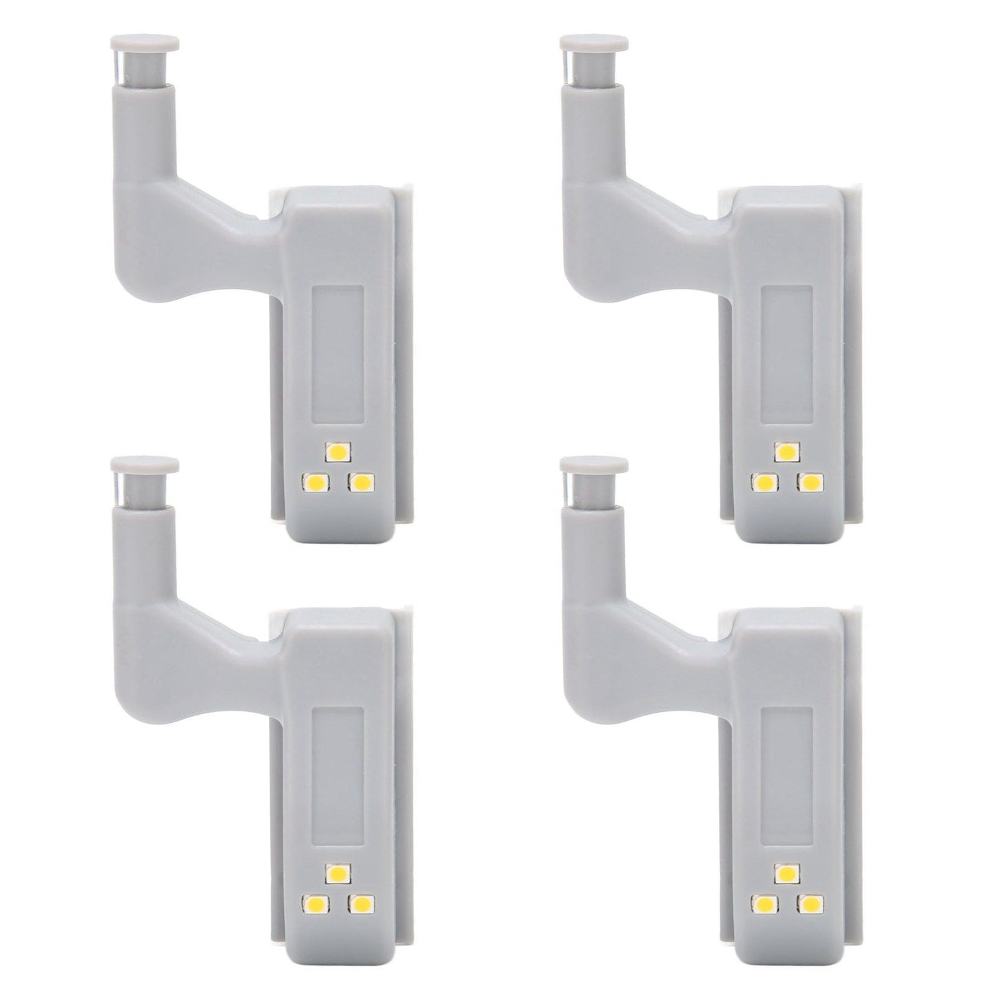 10 Sets Hinge LED Light High Brightness ABS Cabinet Hinge Light with 3 LED Lamp Beads Hinge Lights for V1294-YM0523-3119220035812