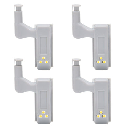 10 Sets Hinge LED Light High Brightness ABS Cabinet Hinge Light with 3 LED Lamp Beads Hinge Lights for V1294-YM0523-3119220035812