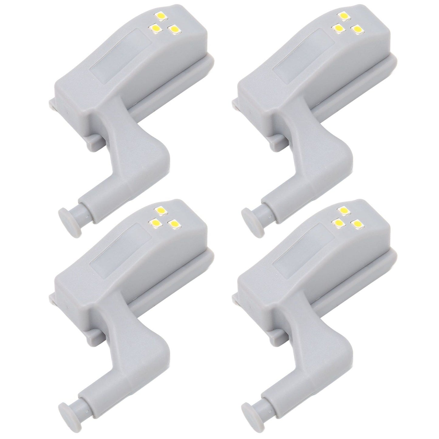10 Sets Hinge LED Light High Brightness ABS Cabinet Hinge Light with 3 LED Lamp Beads Hinge Lights for V1294-YM0523-3119220035812