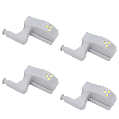 10 Sets Hinge LED Light High Brightness ABS Cabinet Hinge Light with 3 LED Lamp Beads Hinge Lights for V1294-YM0523-3119220035812