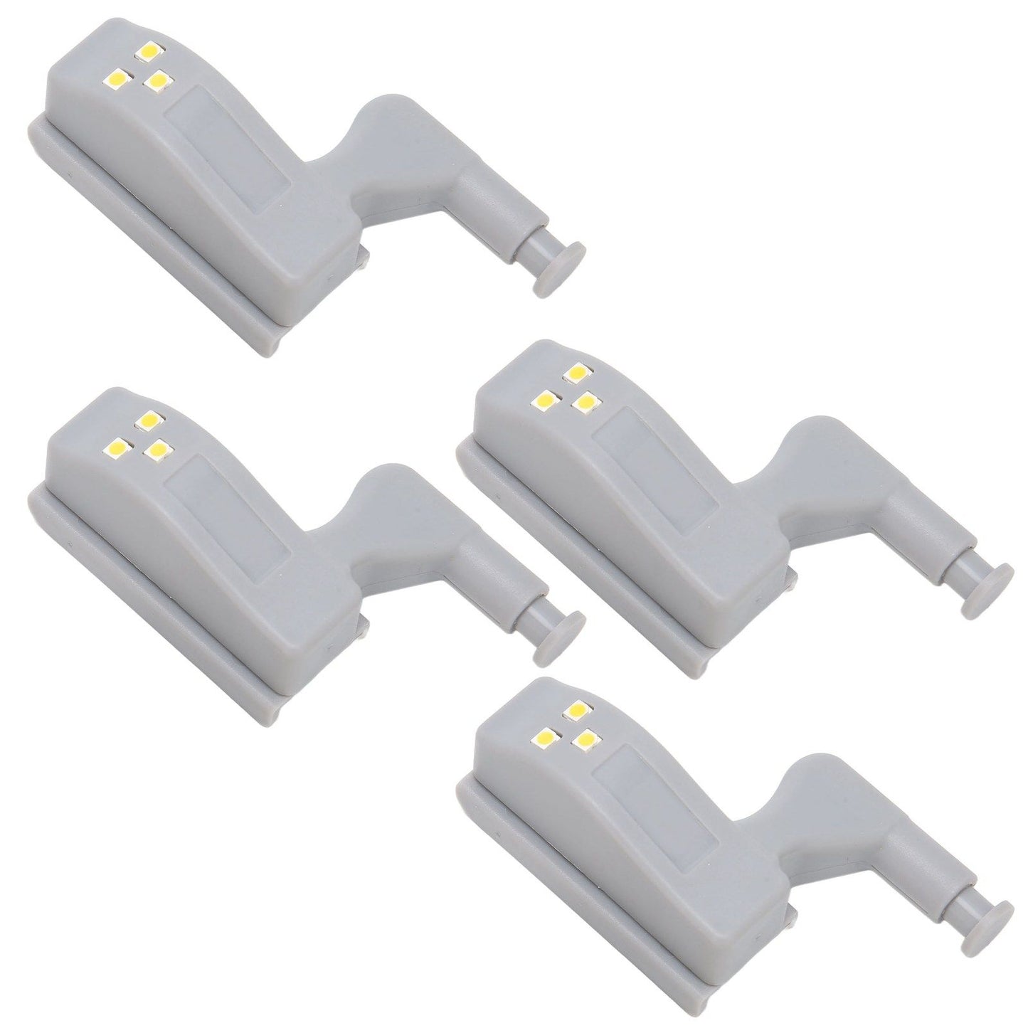 10 Sets Hinge LED Light High Brightness ABS Cabinet Hinge Light with 3 LED Lamp Beads Hinge Lights for V1294-YM0523-3119220035812