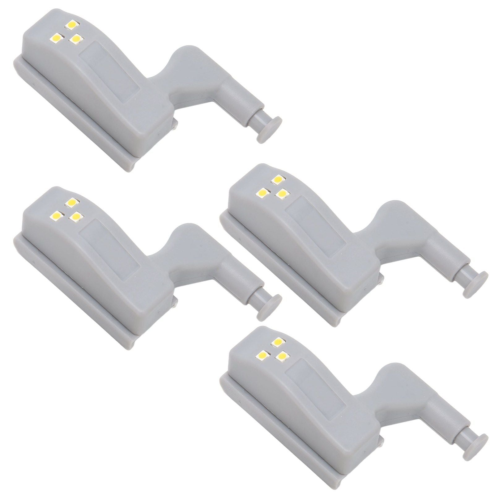 10 Sets Hinge LED Light High Brightness ABS Cabinet Hinge Light with 3 LED Lamp Beads Hinge Lights for V1294-YM0523-3119220035812