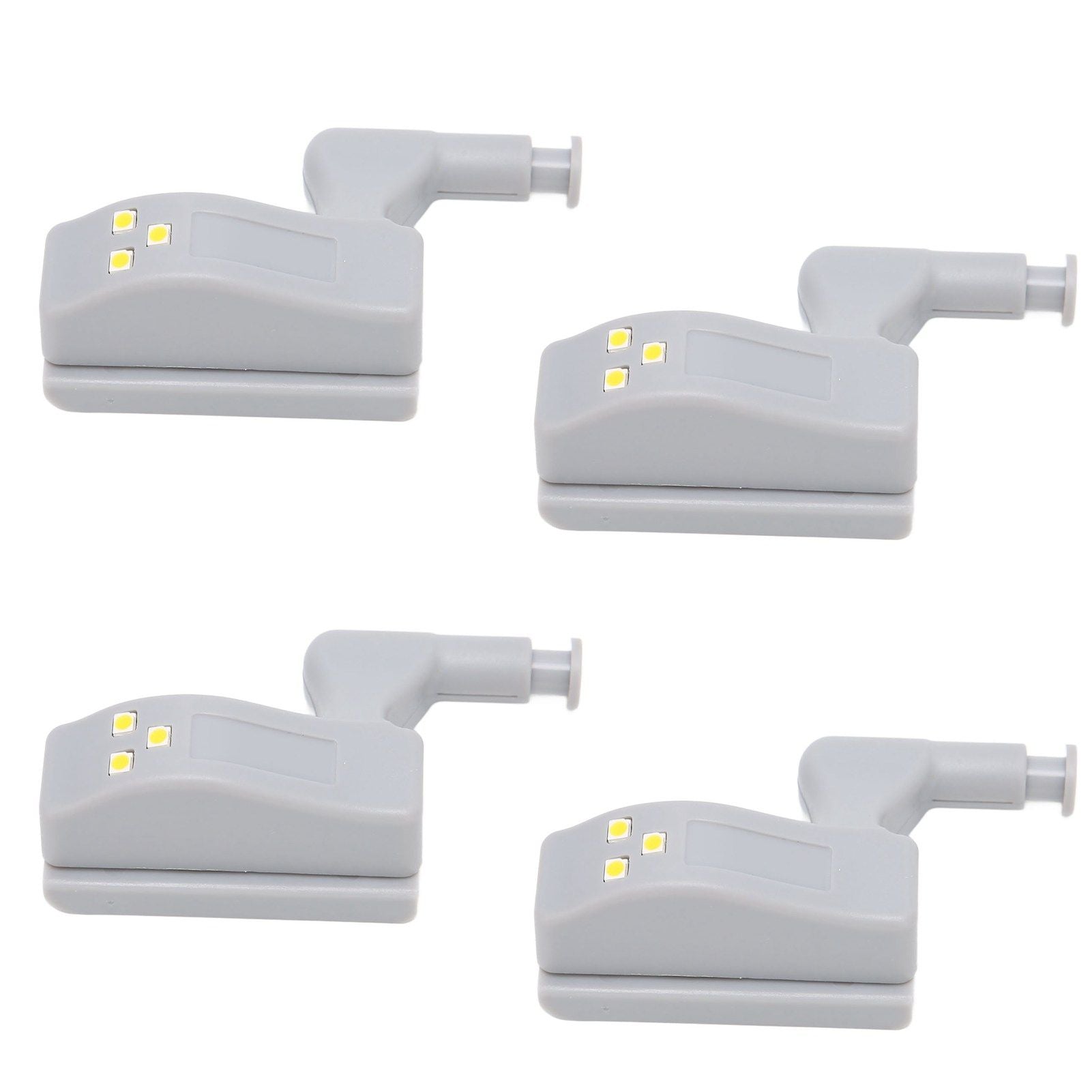 10 Sets Hinge LED Light High Brightness ABS Cabinet Hinge Light with 3 LED Lamp Beads Hinge Lights for V1294-YM0523-3119220035812