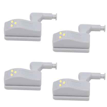 10 Sets Hinge LED Light High Brightness ABS Cabinet Hinge Light with 3 LED Lamp Beads Hinge Lights for V1294-YM0523-3119220035812