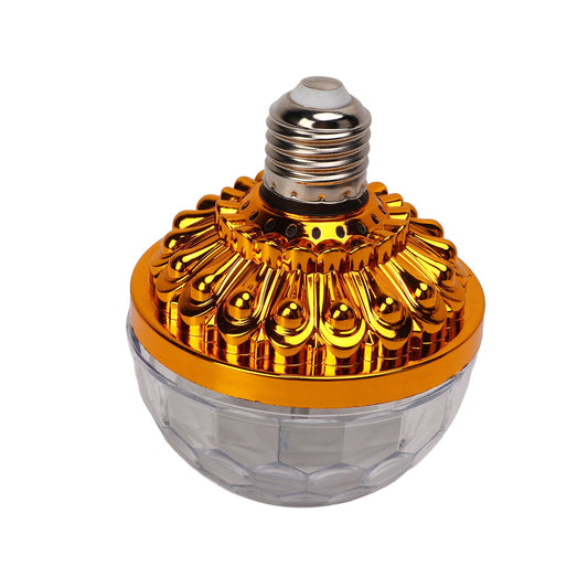 LED Full Color Rotating Lamp RGB LED Color Changing Light Bulb for Party Homes BirthdaysGolden Bulb (6 Colors) V1294-YM0523-3119220036611