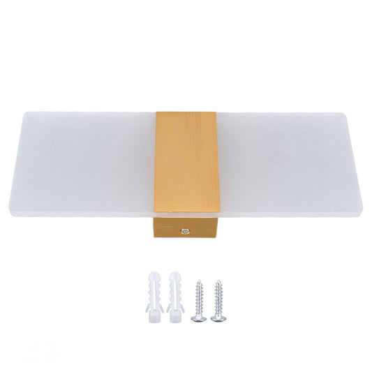 LED Wall Lamp 6W Acrylic Wall Light 360 degrees Luminous High Brightness Preservative Up Down Lights for V1294-YM0523-3119220037013