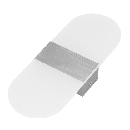 LED Wall Light Acrylic 360 degrees Up Down 6W Warm Modern Wall Lamp for Hallway Bedroom Restaurant 90-265V V1294-YM0523-3119220037113