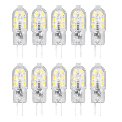 10Pcs G4 LED Bulb Brightness Dimming High Color Rendering Transparent Shell Light Bulbs for Landscape Lights V1294-YM0523-3119220037611