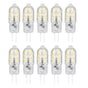 10Pcs G4 LED Bulb Brightness Dimming High Color Rendering Transparent Shell Light Bulbs for Landscape Lights V1294-YM0523-3119220037611