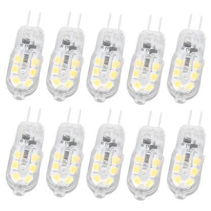 10Pcs G4 LED Bulb Brightness Dimming High Color Rendering Transparent Shell Light Bulbs for Landscape Lights V1294-YM0523-3119220037611