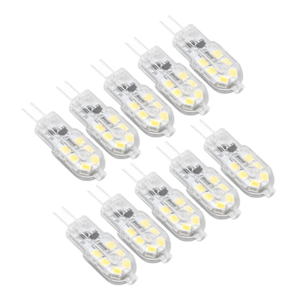 10Pcs G4 LED Bulb Brightness Dimming High Color Rendering Transparent Shell Light Bulbs for Landscape Lights V1294-YM0523-3119220037611