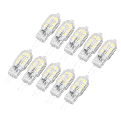 10Pcs G4 LED Bulb Brightness Dimming High Color Rendering Transparent Shell Light Bulbs for Landscape Lights V1294-YM0523-3119220037611