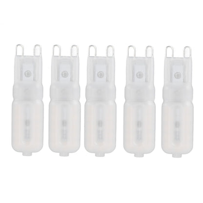5Pcs G9 LED Bulb Brightness Dimmable High Color Rendering White Shell 22 LEDs Light Bulb for Landscape Lights V1294-YM0523-3119220037811