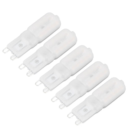 5Pcs G9 LED Bulb Brightness Dimmable High Color Rendering White Shell 22 LEDs Light Bulb for Landscape Lights V1294-YM0523-3119220037811