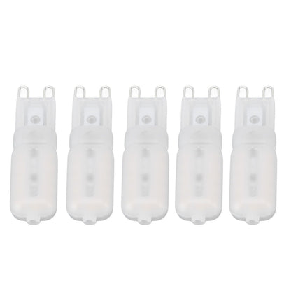 5Pcs G9 LED Bulb Brightness Dimmable High Color Rendering White Shell 22 LEDs Light Bulb for Landscape Lights V1294-YM0523-3119220037811
