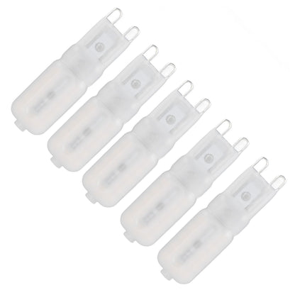 5Pcs G9 LED Bulb Brightness Dimmable High Color Rendering White Shell 22 LEDs Light Bulb for Landscape Lights V1294-YM0523-3119220037811