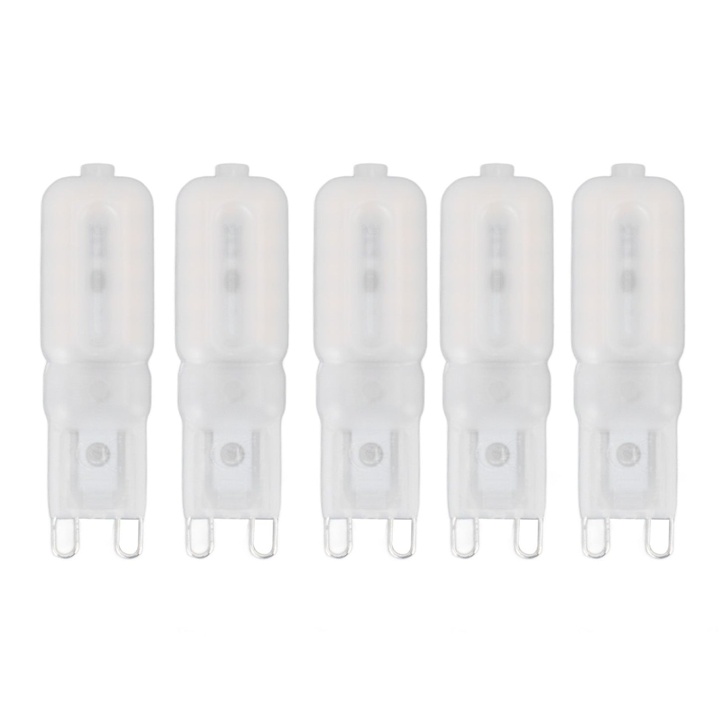 5Pcs G9 LED Bulb Brightness Dimmable High Color Rendering White Shell 22 LEDs Light Bulb for Landscape Lights V1294-YM0523-3119220037811