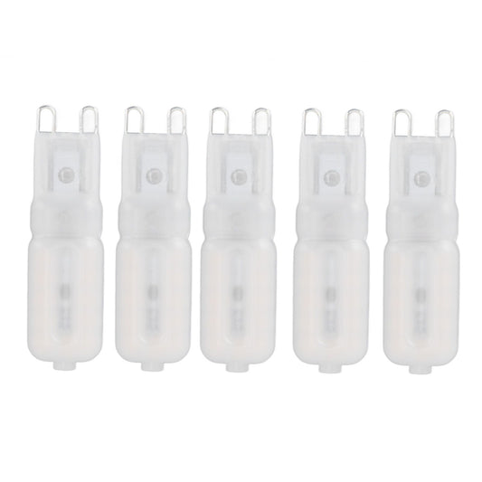 5Pcs G9 LED Bulb Brightness Dimmable High Color Rendering White Shell 22 LEDs Light Bulb for Landscape Lights V1294-YM0523-3119220037812