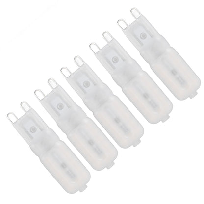 5Pcs G9 LED Bulb Brightness Dimmable High Color Rendering White Shell 22 LEDs Light Bulb for Landscape Lights V1294-YM0523-3119220037812