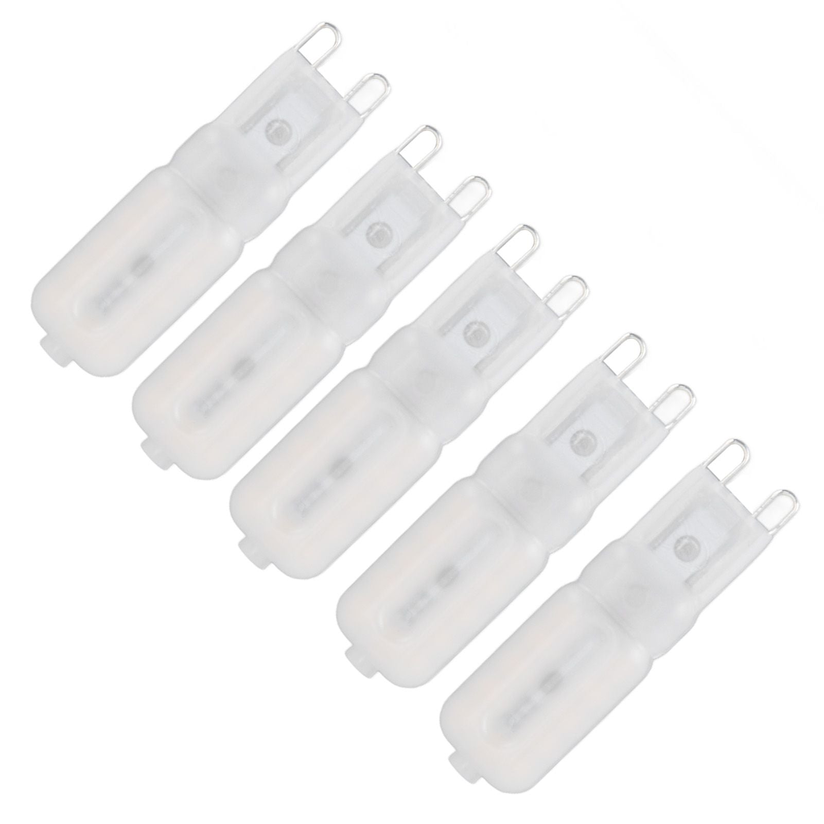 5Pcs G9 LED Bulb Brightness Dimmable High Color Rendering White Shell 22 LEDs Light Bulb for Landscape Lights V1294-YM0523-3119220037812