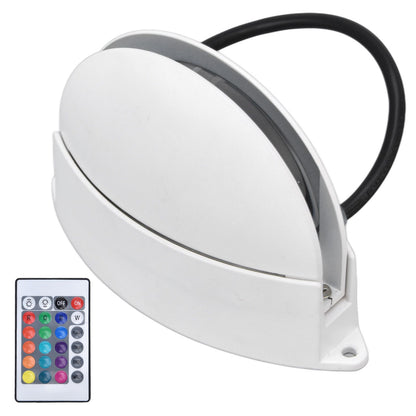 RGB Remote Control Wall Light Fashionable 24 Key High Brightness Semicircle RGB RC Wall Light for Corridor V1294-YM0523-3119220040111