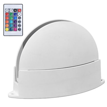 RGB Remote Control Wall Light Fashionable 24 Key High Brightness Semicircle RGB RC Wall Light for Corridor V1294-YM0523-3119220040111