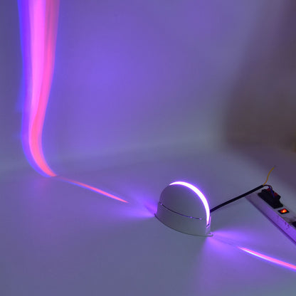 RGB Remote Control Wall Light Fashionable 24 Key High Brightness Semicircle RGB RC Wall Light for Corridor V1294-YM0523-3119220040111