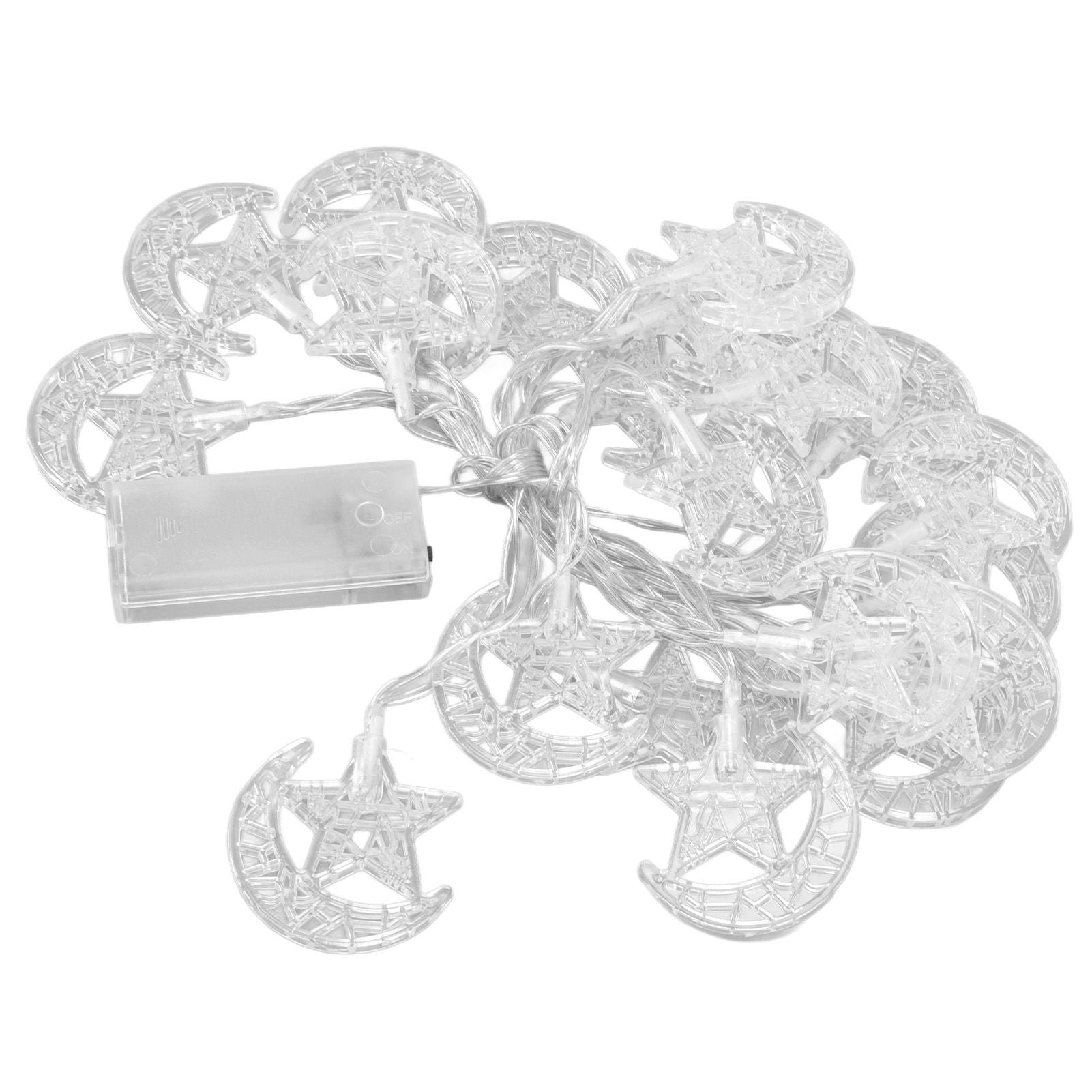 20LED Ramadan Lamp String Fairy Ornament Eid Mubarak String Lights 3 Meter for Wedding Birthday Party V1294-YM0523-3119220041711