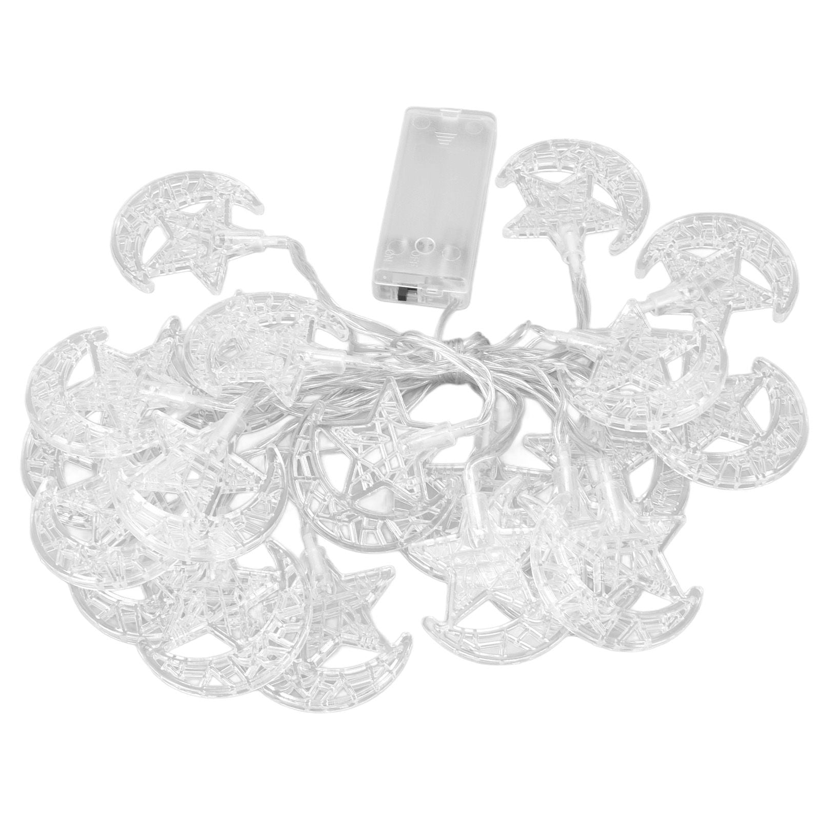 20LED Ramadan Lamp String Fairy Ornament Eid Mubarak String Lights 3 Meter for Wedding Birthday Party V1294-YM0523-3119220041711