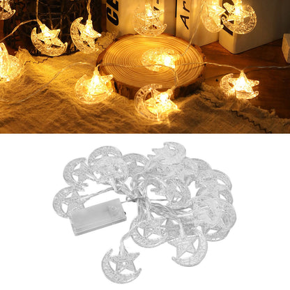 20LED Ramadan Lamp String Fairy Ornament Eid Mubarak String Lights 3 Meter for Wedding Birthday Party V1294-YM0523-3119220041711