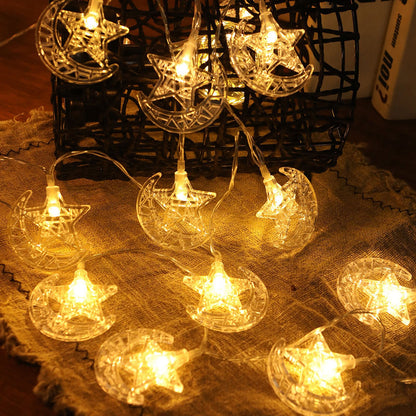 20LED Ramadan Lamp String Fairy Ornament Eid Mubarak String Lights 3 Meter for Wedding Birthday Party V1294-YM0523-3119220041711