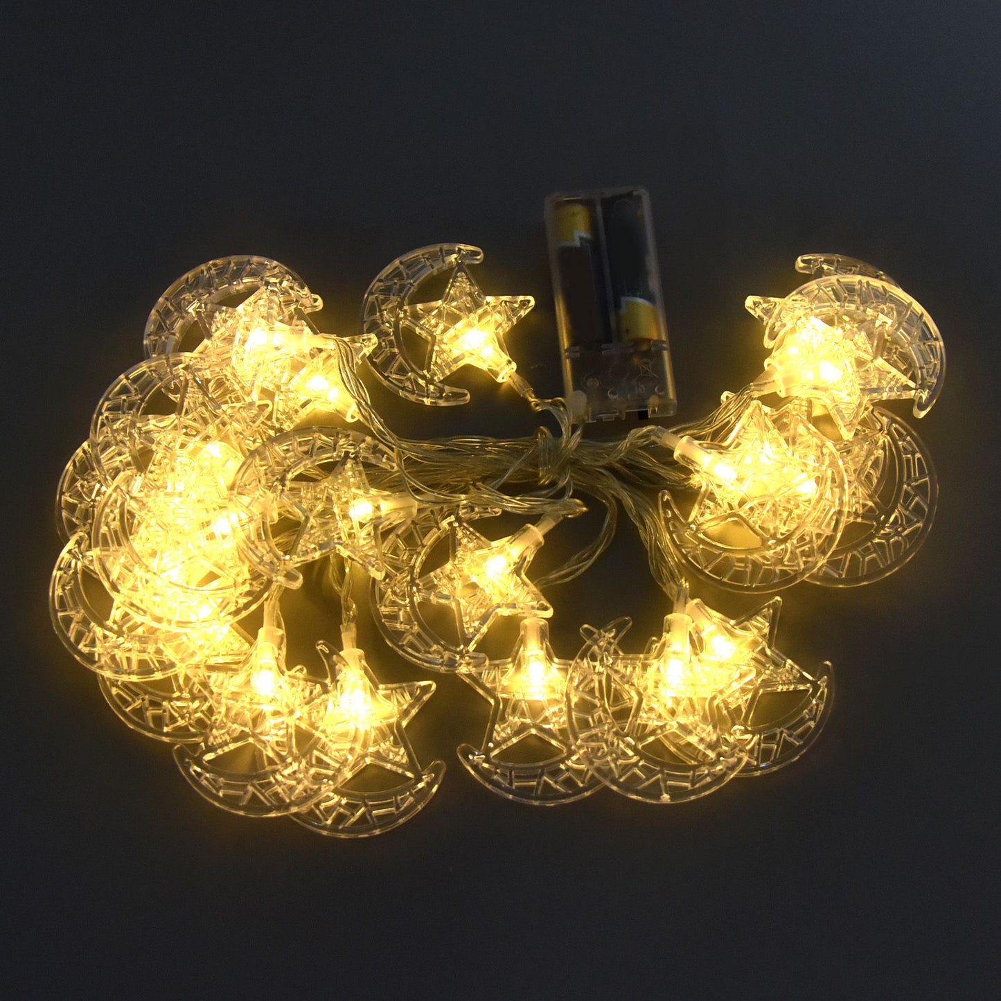 20LED Ramadan Lamp String Fairy Ornament Eid Mubarak String Lights 3 Meter for Wedding Birthday Party V1294-YM0523-3119220041711