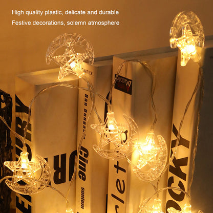 20LED Ramadan Lamp String Fairy Ornament Eid Mubarak String Lights 3 Meter for Wedding Birthday Party V1294-YM0523-3119220041711