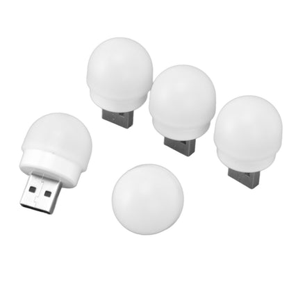 5pcs USB Night Lights Plug In Energy Saving Eye Protection Mini LED Bulb for Bedroom Bathroom Nursery Hallway V1294-YM0523-3119220041911