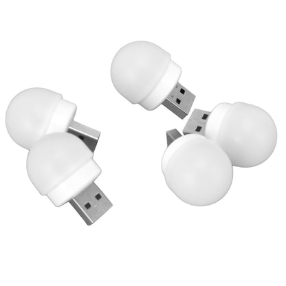 5pcs USB Night Lights Plug In Energy Saving Eye Protection Mini LED Bulb for Bedroom Bathroom Nursery Hallway V1294-YM0523-3119220041911